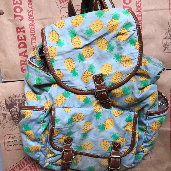 Modcloth Handbags - PINEAPPLE BACKPACK